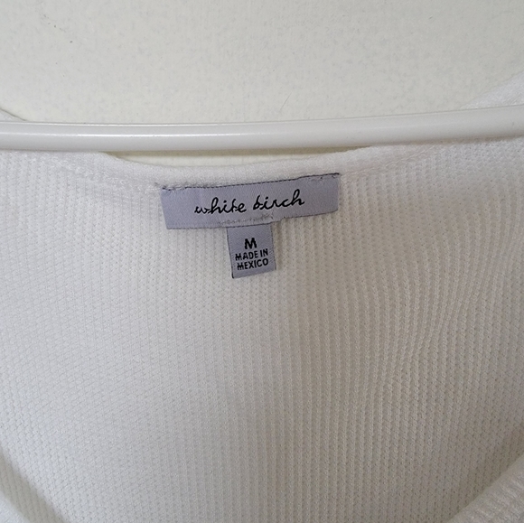 NWOT White Birch brand v-neck blouse size M - Picture 3 of 6